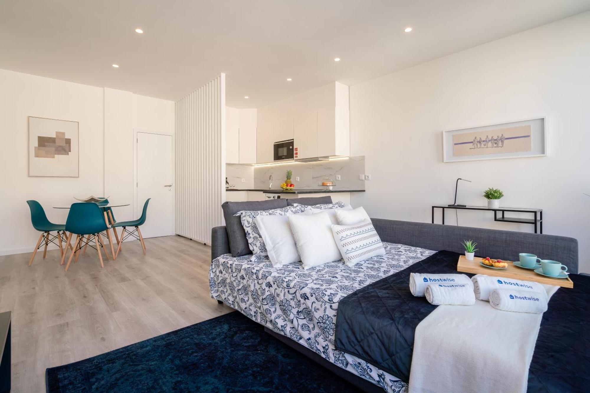 Host Wise - Trendy Spacious Flats - Matosinhos Матосиньос Стая снимка